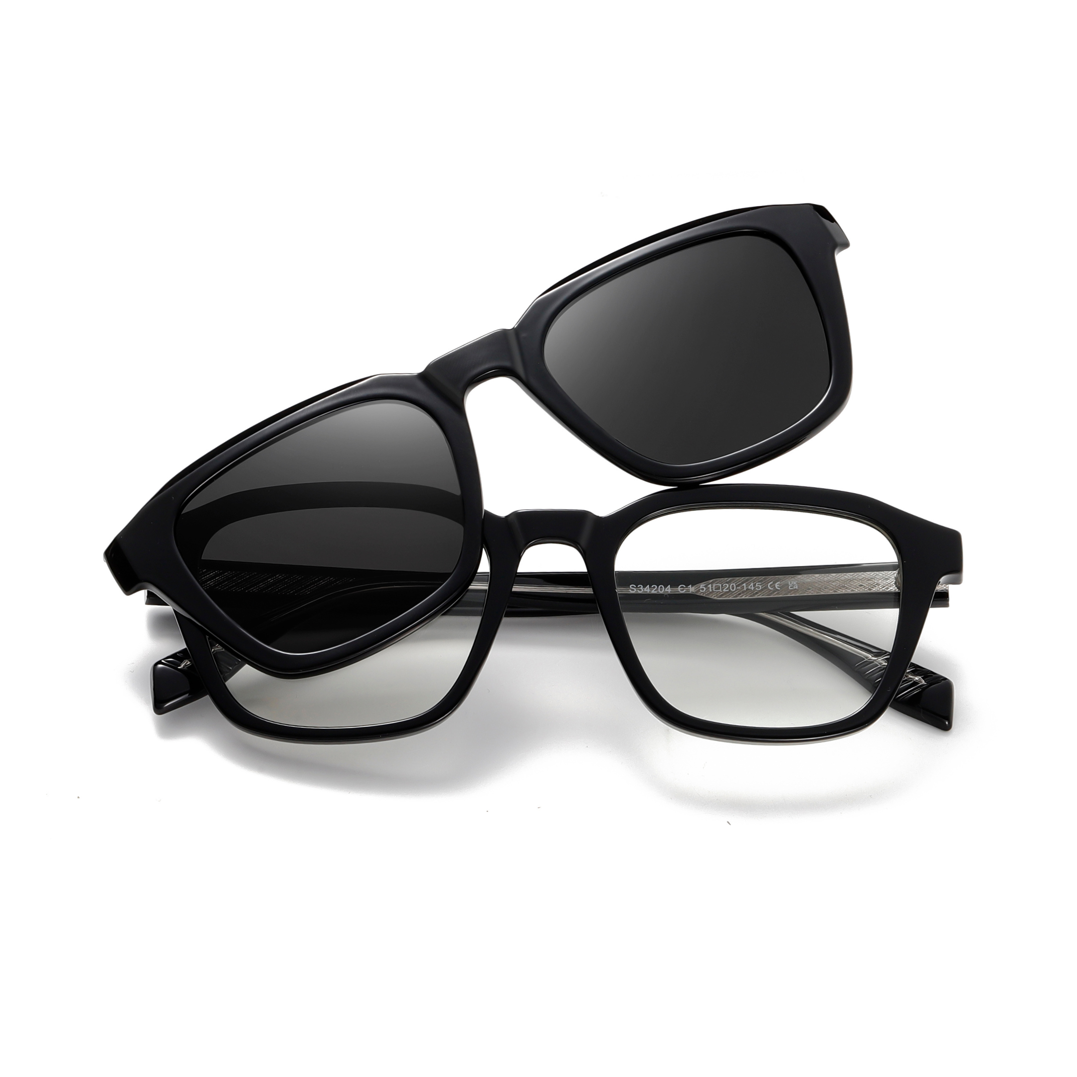 Soren - 2 in 1 Clip On Glasses