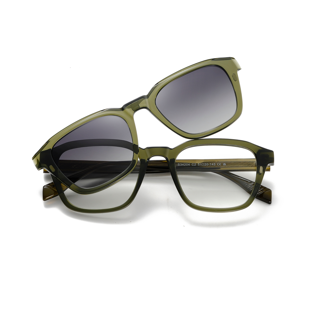 Soren - 2 in 1 Clip On Glasses
