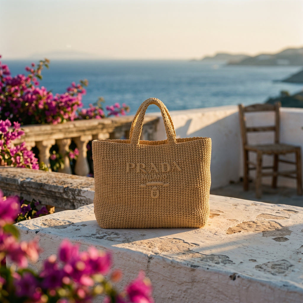 PRD in Raffia - Tote Bag