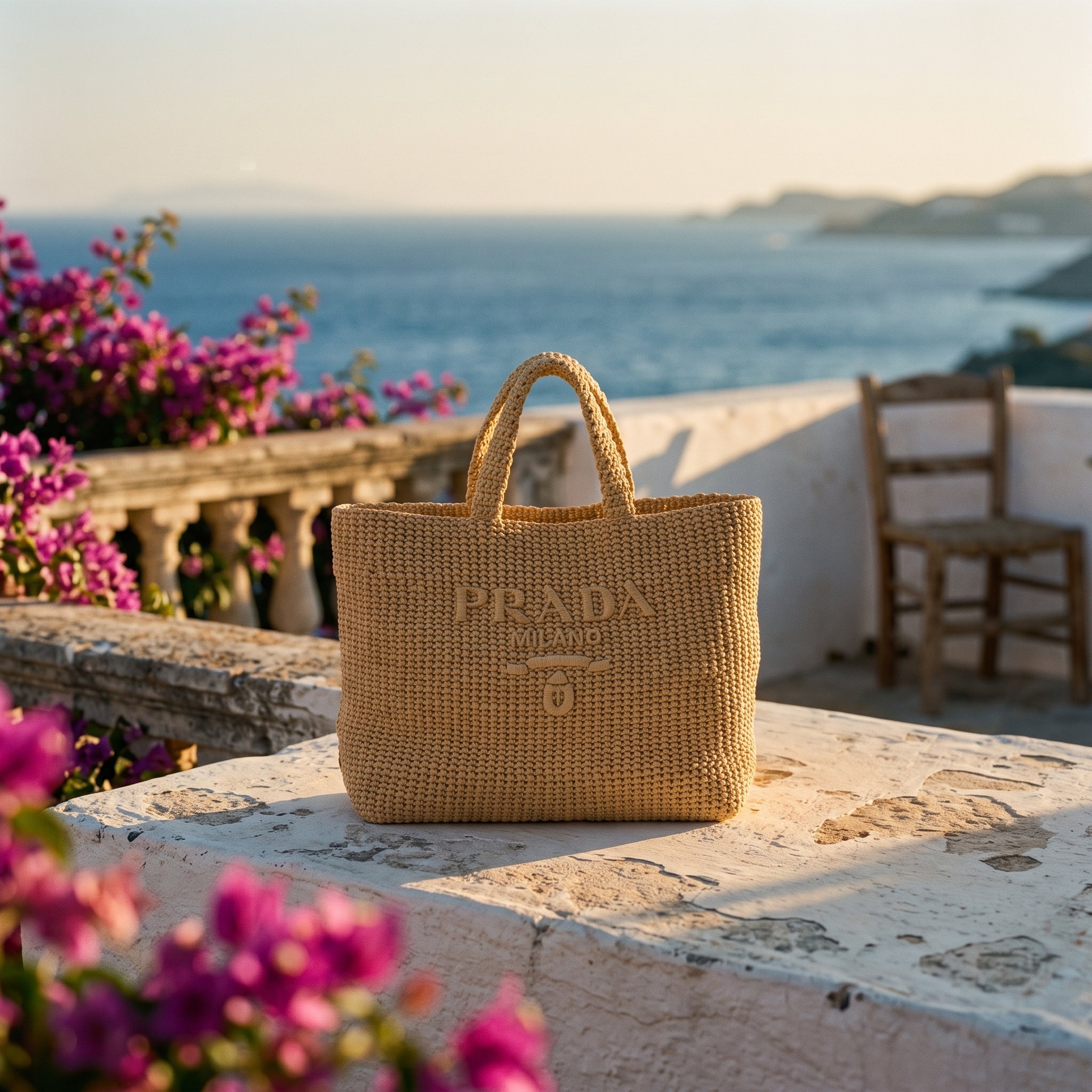 PRD in Raffia - Tote Bag