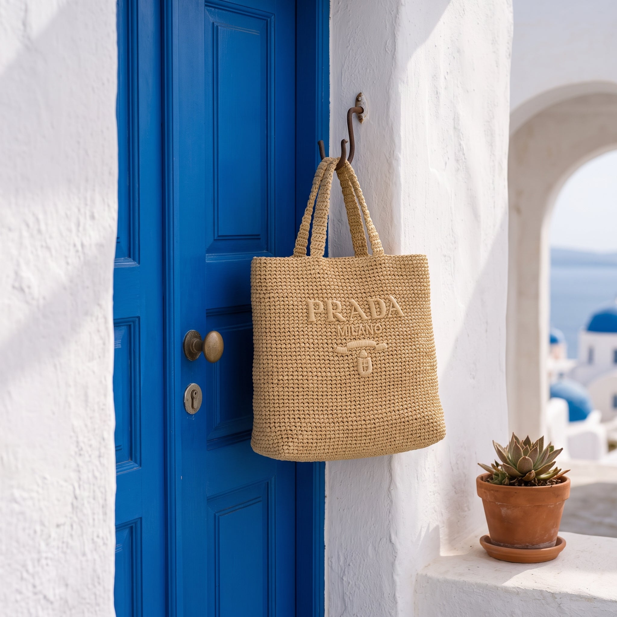 PRD in Raffia - Tote Bag