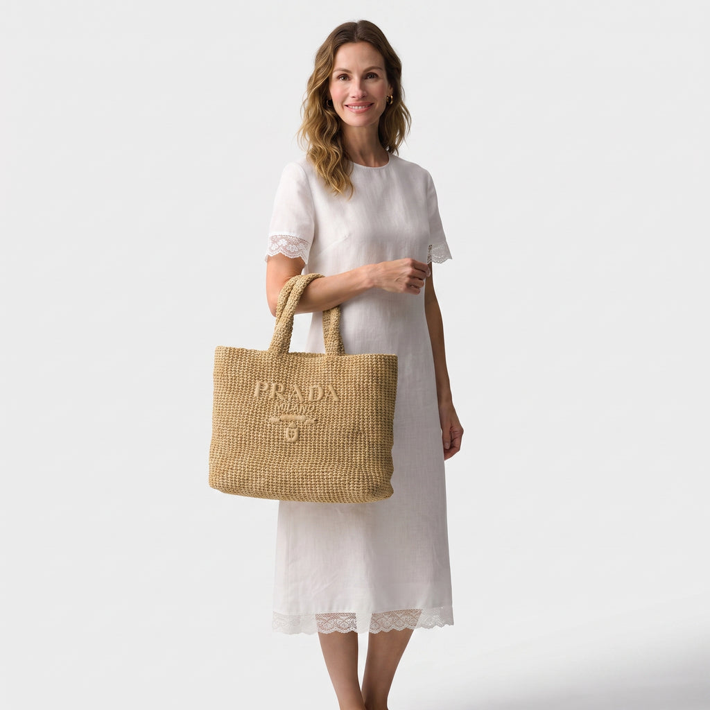 PRD in Raffia - Tote Bag