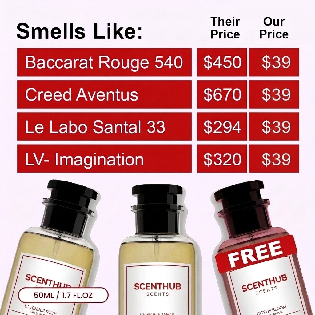 The scent that gets you noticed.. without the $300 price tag.